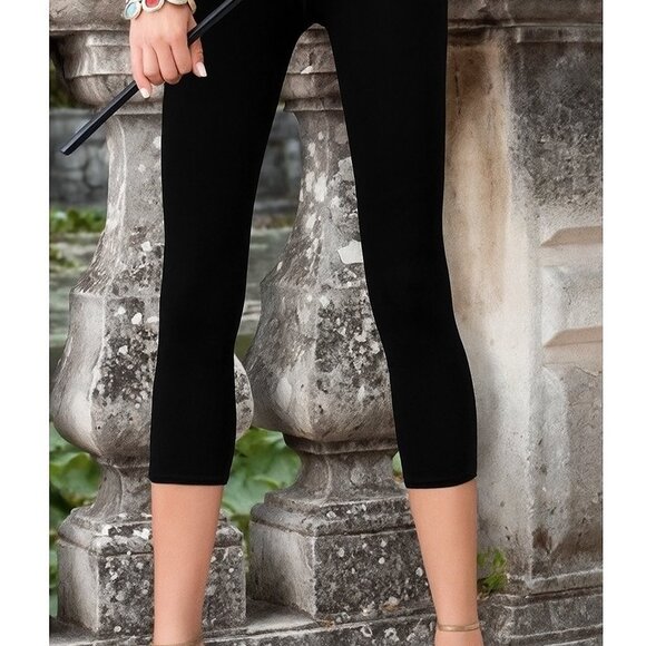 TRASPARENZE Capri-style Microfibers Leggings 40 Den Black Size SML Tights from - Picture 3 of 3